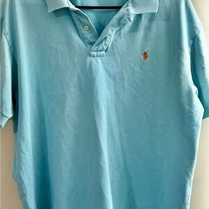 Ralph Lauren Men's Sky Blue Polo Shirt